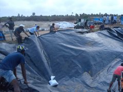 垃圾填埋場(chǎng)防滲土工膜漏洞破損檢查方法